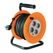  HJR 4-25 cable reel with 25m cable and metal holder